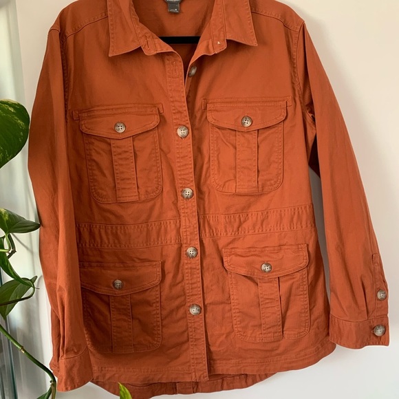 Eddie Bauer Women's Rust Utility Jacket - Picture 1 of 6